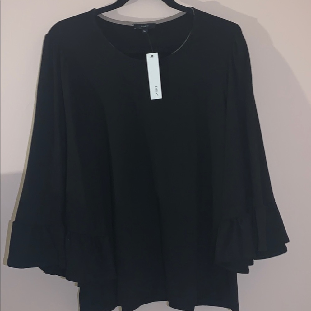 Black formal shirt
